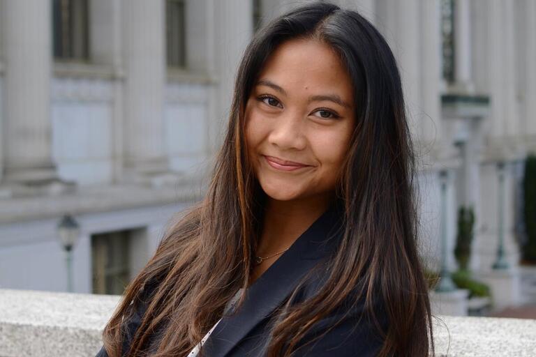 Headshot of student worker Breanna Cabusao